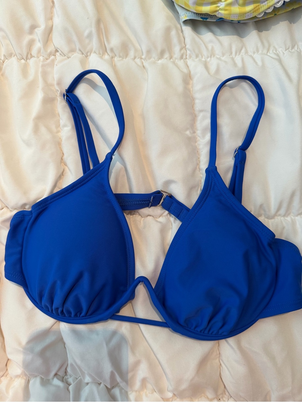 Xhilaration blue bathing suite top